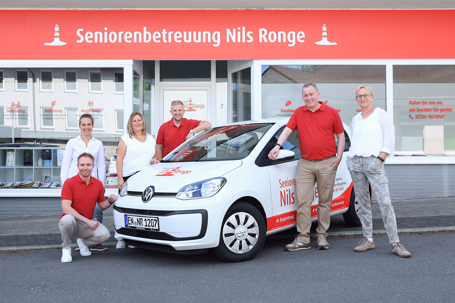 Team Pflegekraft, Alltagsbegleitung, Verwaltungskraft, Seniorenbetreuung Nils Ronge, Wetter Ruhr